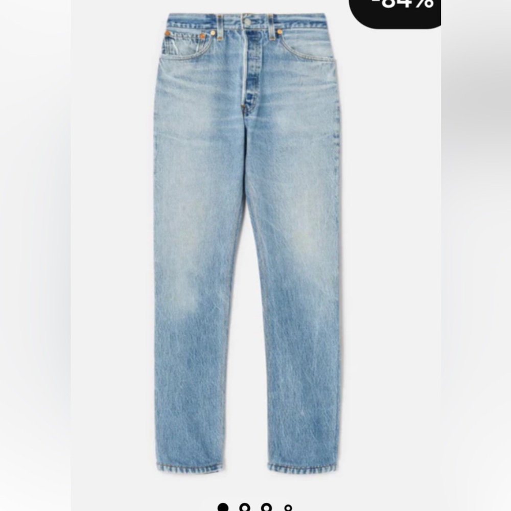 REDONE x LEVIS high rise skinny